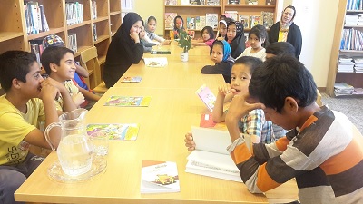برگزاری نشست کتاب‌خوان کتابخانه فردوسی روستای طارند بالا