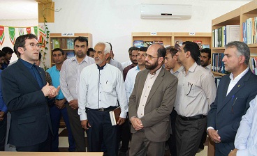 افتتاح کتابخانه « فردوسی» در روستای دولت آبادِ فراشبند