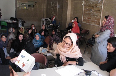 اجرای برنامه «با من بخوان» در مزارشریف افغانستان