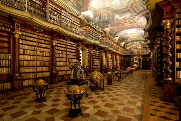 زیباترین کتابخانه دنیا که ساخت آن 170 سال طول کشیده است