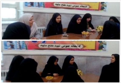  نشست کتاب‌خوان مدرسه‌ای در مشهد
