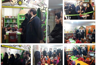 افتتاح بخش کودک کتابخانه ثارالله مشهد مقدس