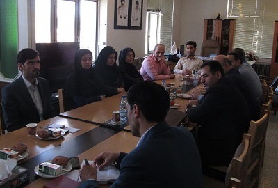 حضور مدیر کل حراست نهاد کتابخانه های عمومی کشور در زنجان