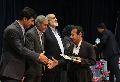 مراسم اختتامیه هفتمین جشنواره کتابخوانی رضوی در کرمانشاه برگزار شد