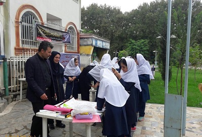 مسابقه روزنامه دیواری «عاشورائیان» در کتابخانه عمومی آزادگان ساری برگزار شد