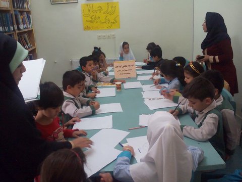 آختتامیه کتابخانه‌ای جشنواره رضوی در آسمان آباد ایلام