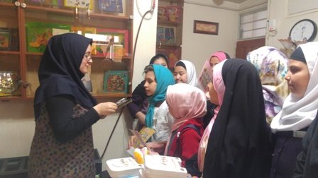 برنامه‌های منظم کتابخانه علامه رفیعی قزوین در راستای انس دانش آموزان با کتاب