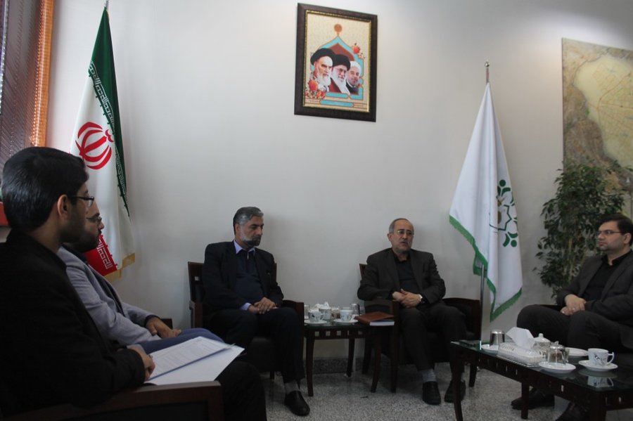دیدار مدیرکل کتابخانه ها با رئیس شورای اسلامی شهر مشهد مقدس