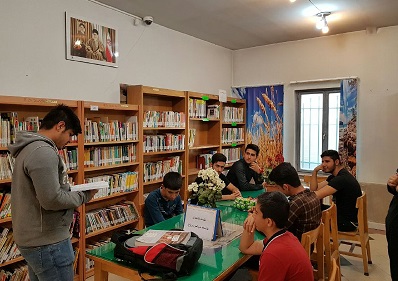 برگزاری نشست کتابخوان در کتابخانه عمومی علی ابیطالب(ع) شهرستان اسلامشهر