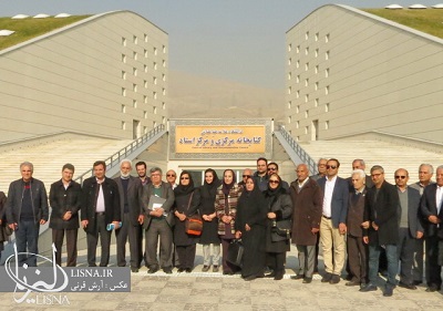 گزارش تصویری افتتاح ساختمان جدید کتابخانه دانشگاه علامه طباطبایی