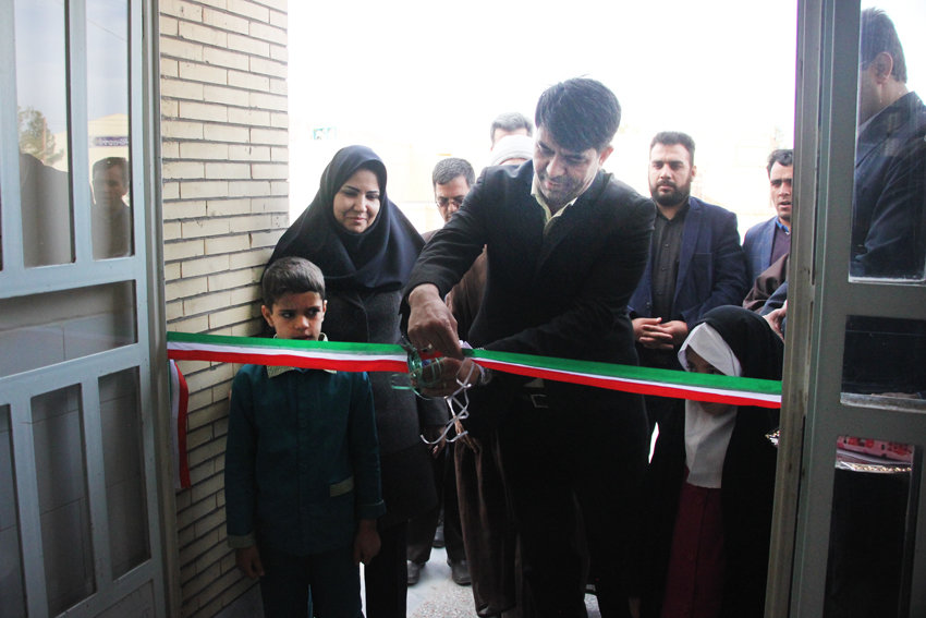 ششمین کتابخانه روستایی شهرستان مهریز در استان یزد افتتاح شد