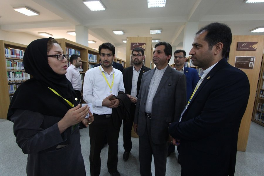 شرکت  نماینده اهواز،کارون، باوی و حمیدیه در کتابخانه گردی خوزستان
