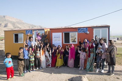 بازسازی روح کودکان زلزله زده با ایجاد خانه های فرهنگ