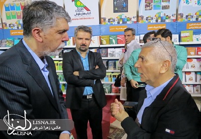 گزارش تصویری بازدید وزیر ارشاد از نمایشگاه کتاب