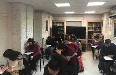  برگزاری امتحانات پایان سال تحصیلی فراگیران زبان و ادبیات فارسی در یونان