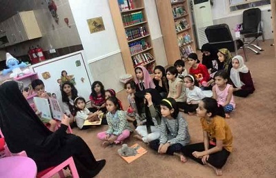 برگزاری نشست‌های قصه‌گویی کتابخانه عمومی شهید محمد علی پور لامرد در فارس