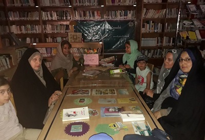 برگزاری نشست کتابخوان و مسابقه رضوی در کتابخانه شهید ثالث ساوجبلاغ البرز