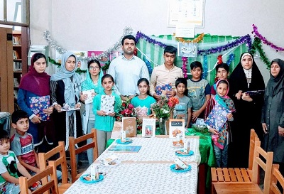 برگزاری جشن روز دختر در کتابخانه عمومی شهدای شهر آزادی خوزستان