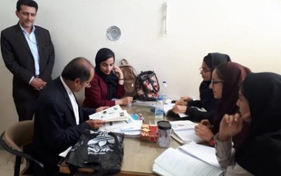  بازدید نماینده مردم مجلس از کتابخانه عمومی شهید مفتح ایذه خوزستان
