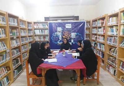 برگزاری نشست کتابخوان در کتابخانه دکترحسابی مورموری استان ایلام