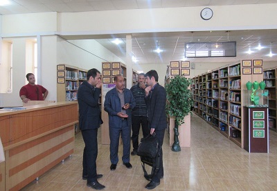 بازدید مدیرکل کتابخانه‌های عمومی خوزستان از کتابخانه‌های آزادی، سوم خرداد و شهید شریف
