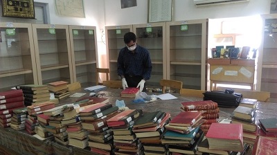  تجهیز بخش نسخ خطی در کتابخانه مرکزی اردبیل