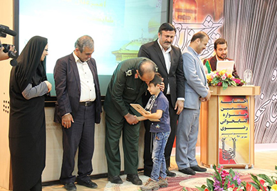 تجلیل از برگزیدگان جشنواره کتابخوانی رضوی در بوشهر