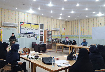 کارگاه آموزشی «جام باشگاه های کتابخوانی» در کتابخانه عمومی شهید باهنر اهواز