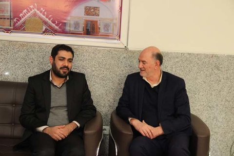 دیدار سرپرست کتابخانه های عمومی اصفهان با فرماندار و شهرداران شهرستان برخوار