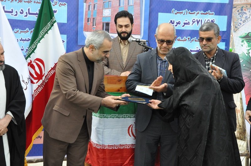 افتتاح کتابخانه خیرساز شمسی موسوی واجارگاه در گیلان