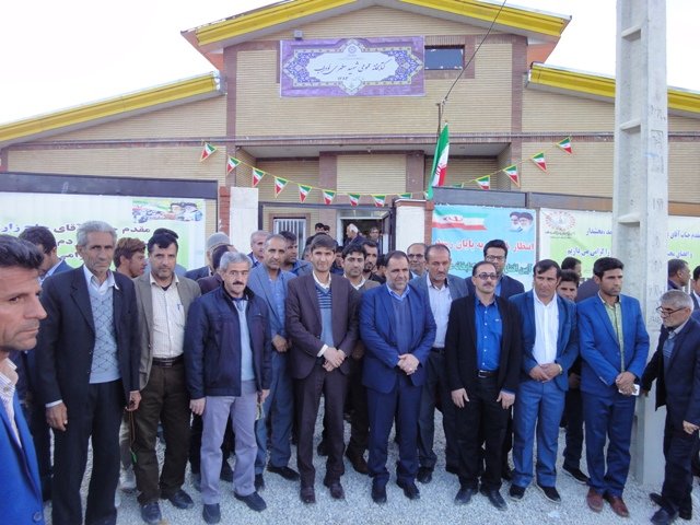 افتتاح کتابخانه شهید مطهری شهر لوداب کهگیلویه و بویراحمد