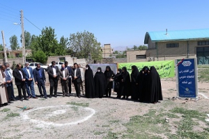 مراسم کلنگ زنی نهمین کتابخانه عمومی شهرستان مشکین شهر برگزار شد