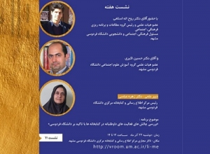 چالش ‌های فعالیتهای داوطلبانه در کتابخانه‌ها با تاکید بر دانشگاه فردوسی مشهد بررسی می‌شود