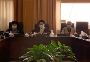 نشست فراکسیون روحانیت مجلس با دبیرکل نهاد کتابخانه‌های عمومی کشور