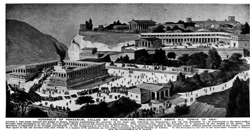 جنگ های باستانی بر سر کتابخانه / پرگاموم رقیب سرسخت اسکندریه