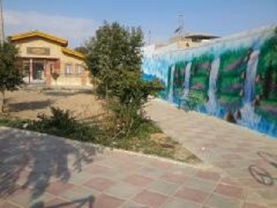 زیبا سازی کتابخانه فردوسی طارند بالا