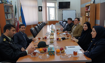 دیدار رییس تحقیقات کاربردی فرماندهی نیروی انتظامی با مدیرکل کتابخانههای عمومی فارس دیدار رییس تحقیقات کاربردی فرماندهی نیروی انتظامی با مدیرکل کتابخانههای عمومی فارس