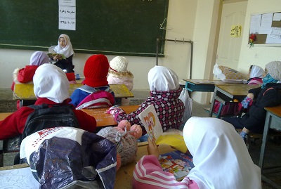 اولین نشست کتاب‌خوان مدرسه‌ای کتابخانه عمومی شهید بهشتی مرند