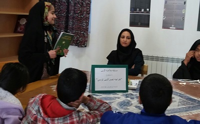  برگزاری مسابقه خلاصه گویی در کتابخانه امیرالمؤمنین(ع) شهرستان سربیشه بیرجند 