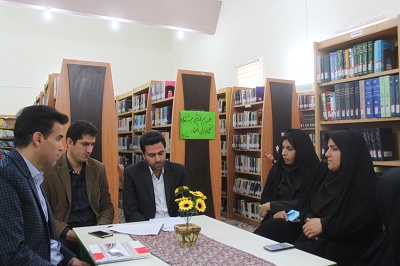 جلسه هم اندیشی جشنواره کتابخوانی رضوی در کتابخانه عمومی ایلام برگزار شد