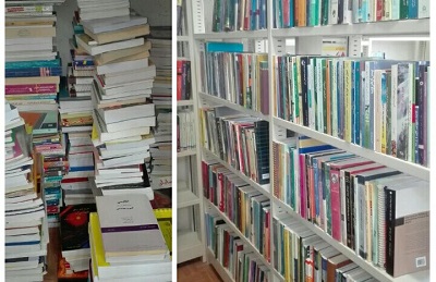 اهدای 2 هزار جلد کتاب به کتابخانه عمومی دریادار شهید همتی شهرستان سمنان