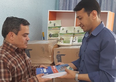 اهدای 800 نسخه کتاب به کتابخانه های عمومی شهرستان شاهرود سمنان