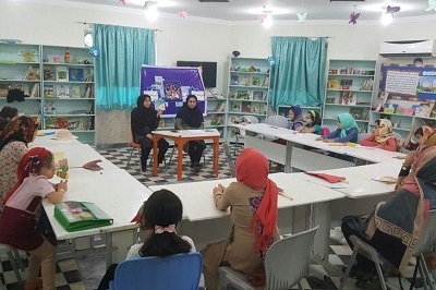 نشست کتاب‌خوان ویژه کودکان و نوجوانان در کتابخانه عمومی امیرکبیر آبدانان ایلام