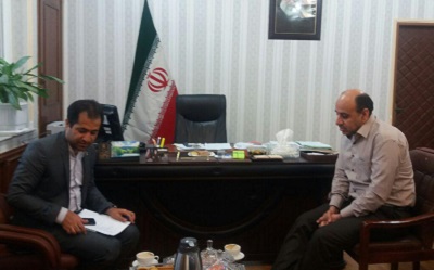 دیدار سرپرست اداره کتابخانه های عمومی خوزستان با مدیرکل امور اجتماعی فرهنگی استانداری دیدار سرپرست اداره کتابخانه های عمومی خوزستان با مدیرکل امور اجتماعی فرهنگی استانداری