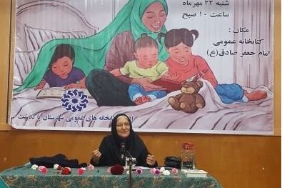 نوش آفرين انصاري: عضویت کودکان در کتابخانه یک ارزش است