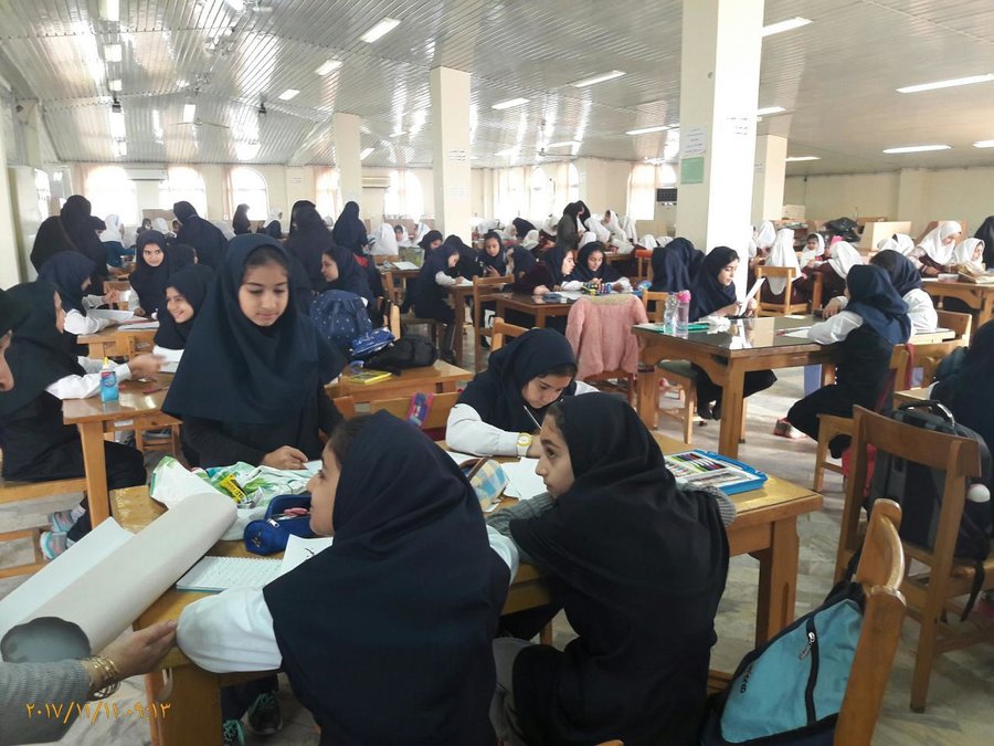  نخستین دوره مسابقه «کارگاه کتاب‌سازی» در کتابخانه عمومی آزادگان ساری برگزار شد