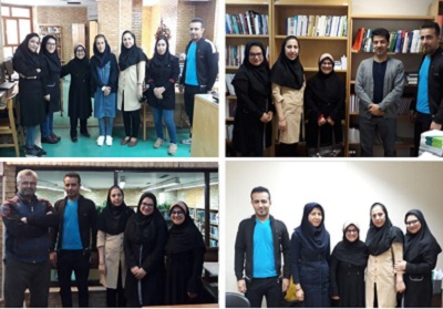 قدردانی انجمن علم اطلاعات و دانش شناسی دانشگاه تهران از کتابداران این دانشگاه