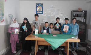 نشست کتاب‌خوان در مدرسه کبری حمیدی افتر در سمنان برگزار شد