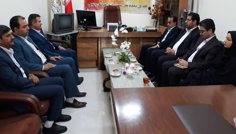 دیدار فرماندار شهرستان سربیشه با مدیرکل کتابخانه های عمومی خراسان جنوبی دیدار فرماندار شهرستان سربیشه با مدیرکل کتابخانه های عمومی خراسان جنوبی