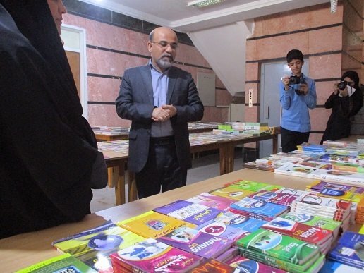 نمایشگاه کتاب رمضان در کتابخانه شهید بهشتی برازجان بوشهر افتتاح شد